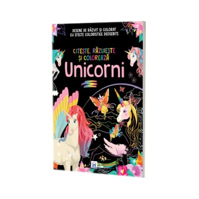 Unicorni. Citeste, razuieste si coloreaza