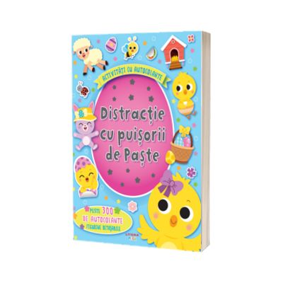 Activitati cu autocolante. Distractie cu puisorii de Paste