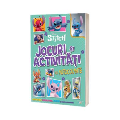 Disney Stitch. Jocuri si activitati cu autocolante