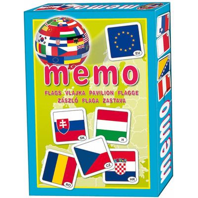 Joc memorie cu steaguri