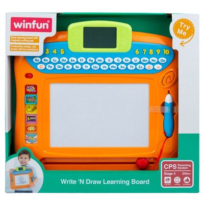 Jucarie pentru copii, tablita de invatare, de scris si desenat
