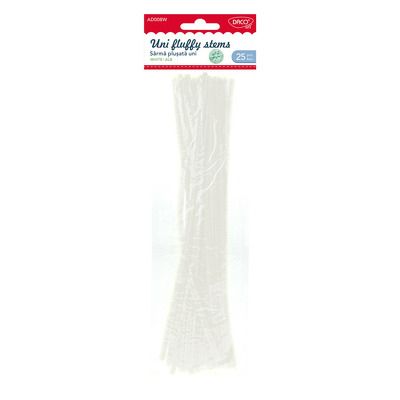 Accesorii craft - AD008W Sarma plusata alb