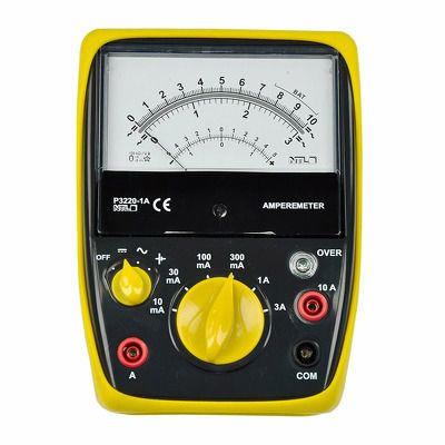 Ampermetru analog - aparat pentru masurarea intensitatii curentului electric