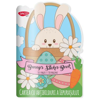 Cartea cu abtibilduri - Iepuras