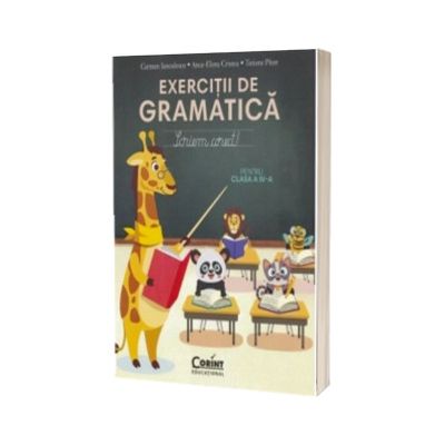 Exercitii de gramatica pentru clasa a 4-a. Scriem corect!