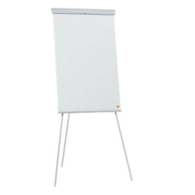 Flipchart NOBO Essentials, otel lacuit, trepied, magnetic, alb