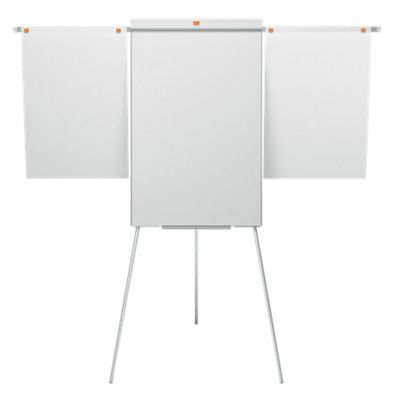 Flipchart NOBO Impression Pro, otel lacuit, brate extensibile si trepied, magnetic si marker, tavita alb