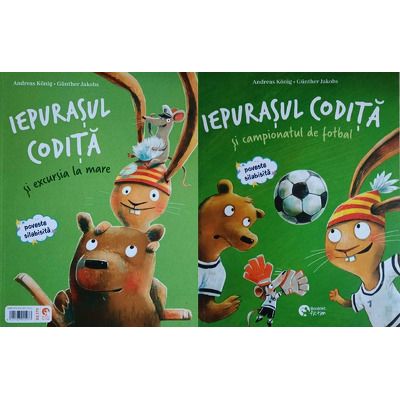 Iepusarul Codita si excursia la mare. Iepusarul Codita si campionatul de fotbal