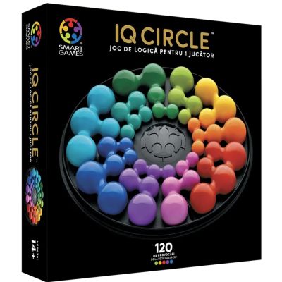 Joc de logica cu 120 de provocari, IQ Deluxe - Circle