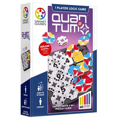 Joc de logica cu 60 de provocari, Quantum - 2 in 1 Puzzle