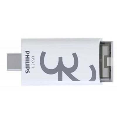 Memory stick USB-C 3.2 - 32GB PHILIPS Shadow Grey