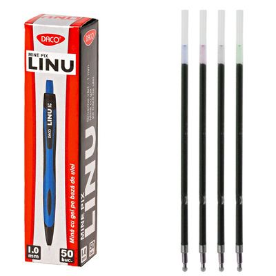 Mina pix Linu albastru