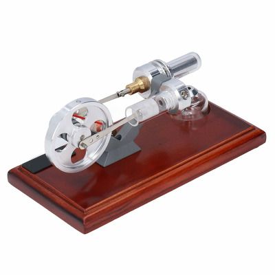 Motor Stirling - model functional pentru demonstrarea transformarii energiei termice