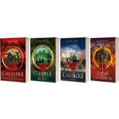 Pachet carti istorice Ioan Dan - Seria Cavalerii (4 volume)