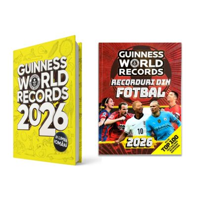 Pachet Guinness World Records 2026 + Recorduri din Fotbal 2026
