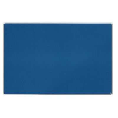 Panou NOBO Premium Plus, material textil, 180x120 cm, albastru