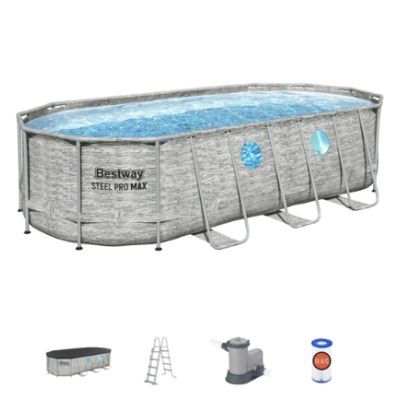 Piscina cu cadru metalic  Steel Pro Max Bestway