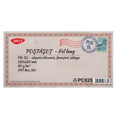 Plic DL siliconic fereastra stanga set 100