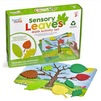 Set activitati matematice - Frunze senzoriale