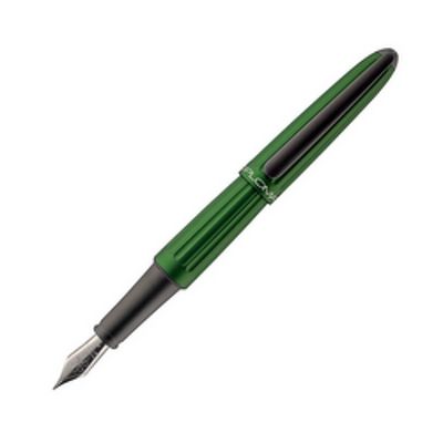 Stilou Aero, cu penita M, din otel inoxidabil - evergreen