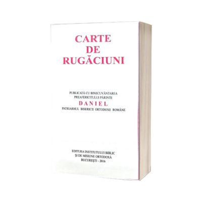 Text Carte de rugaciuni - cu scris mare