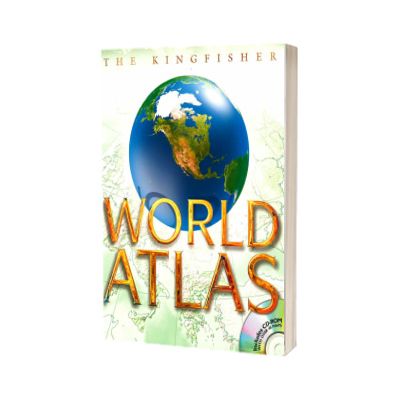 The Kingfisher World Atlas + CD