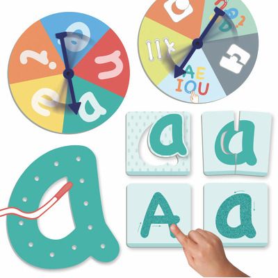 Vocalele - cartonase pentru exercitii de identificare