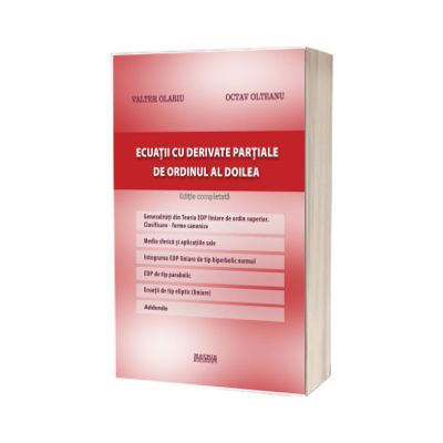 Ecuatii cu derivate partiale de ordinul al doilea