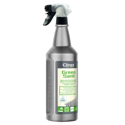 Green Sanit, 1 litru, cu pulverizator, solutie pentru curatarea suprafetelor