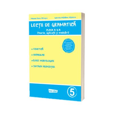 Lectii de gramatica - clasa a V-a