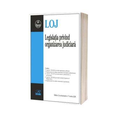 Legislatia privind organizarea judiciara