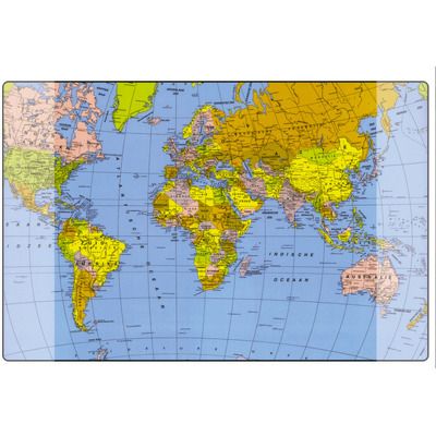 Mapa birou 38 x 58 cm, harta lumii