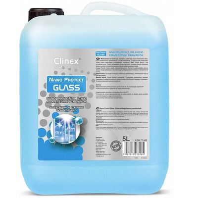 NanoProtect Glass, 5 litri, solutie pentru spalat geamuri, efect anti-aburire