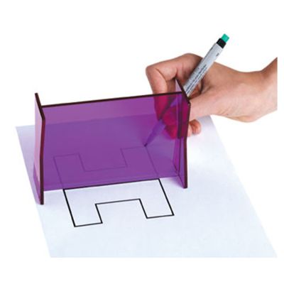 Oglinda magica GeoReflector pentru simetrie si geometrie