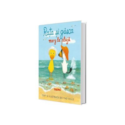 Rata si gasca merg la plaja