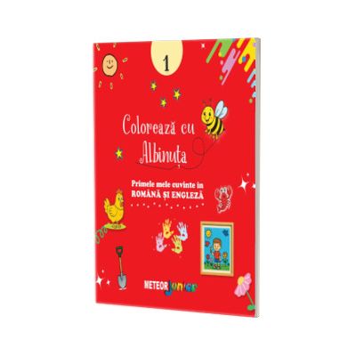Coloreaza cu albinuta 1