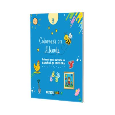 Coloreaza cu albinuta 2