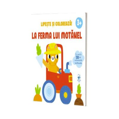 La ferma lui Motanel. Lipeste si coloreaza!