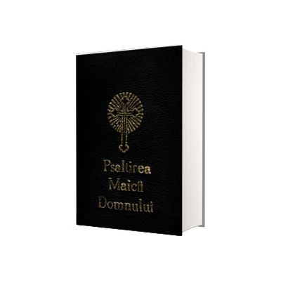 Psaltirea Maicii Domnului cu scris mare (piele cu fermoar)