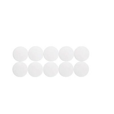 Magneti forma rotunda, D15mm, 0.15 kg forta, 10 buc/set, Solid - alb
