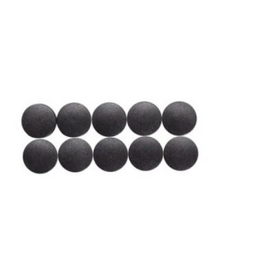 Magneti forma rotunda, D24mm, 0.60 kg forta, 10 buc/set, MAUL Solid - negru