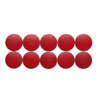 Magneti forma rotunda, D38mm, 2. 50 kg forta, 10 buc/set, rosu