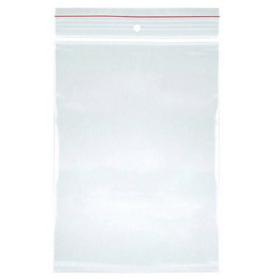Pungi plastic cu fermoar pt sigilare, 90x200mm, 40microni, 100buc/set, transparente