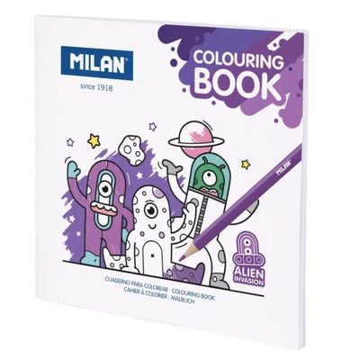 Caiet de colorat Alien Invasion