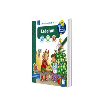 Carte cu activitati de... Craciun (4 - 7 ani)
