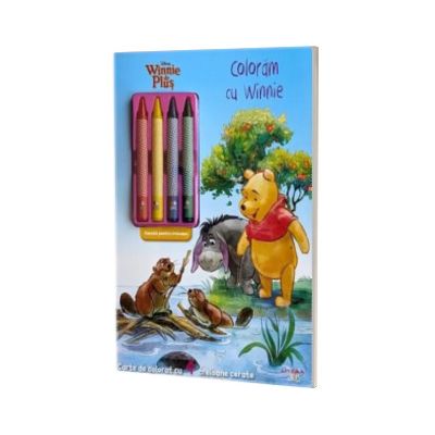 Disney Winnie de Plus. Coloram cu Winnie