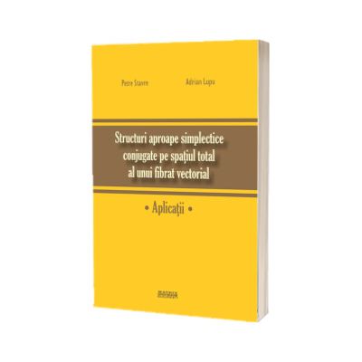 Structuri aproape simplectice conjugate pe spatiul total al unui fibrat vectorial